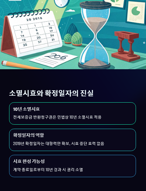 소멸시효와 확정일자의 진실