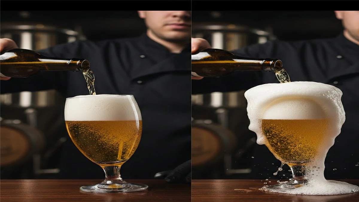 맥주거품