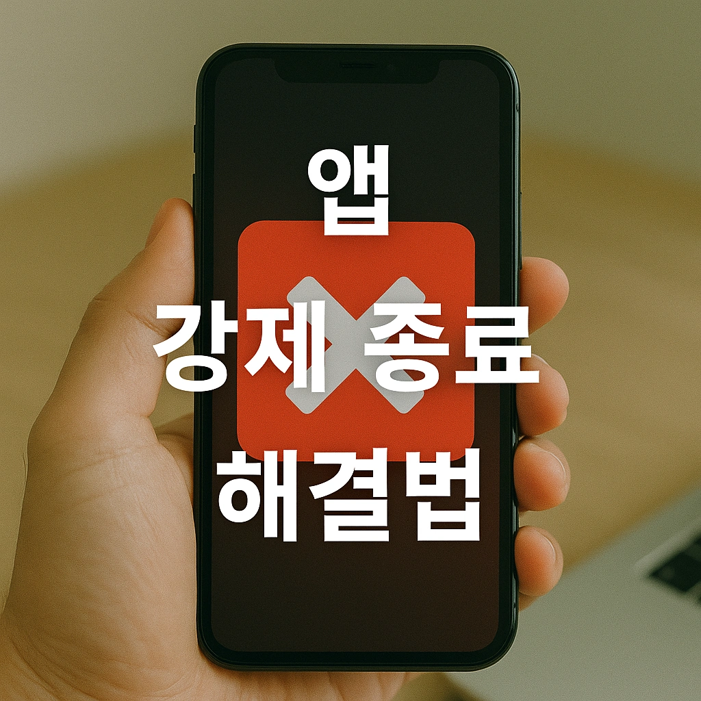 앱이 자꾸 꺼질 때 원인부터 해결까지 완벽 가이드