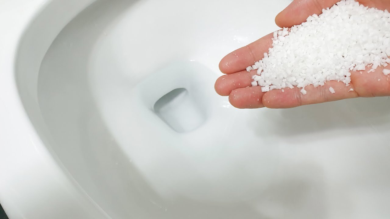 여름철 하수구 냄새 소금 