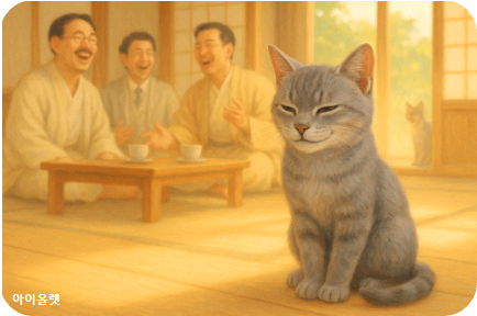 고양이의 비웃음