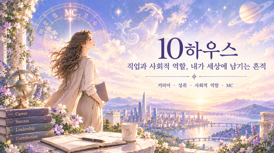 10 하우스: 직업과 사회적 역할