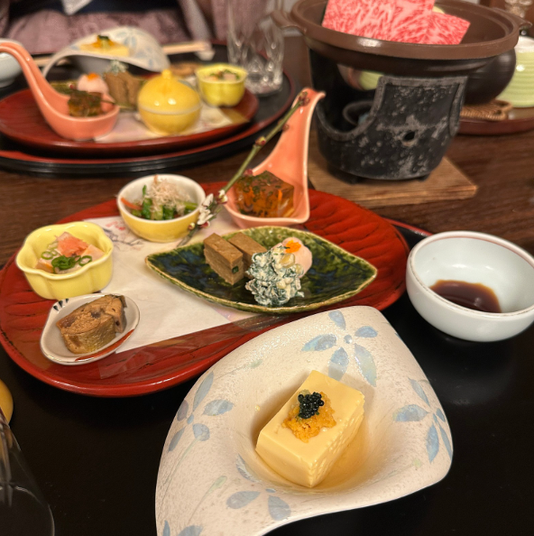 고라칸 식사