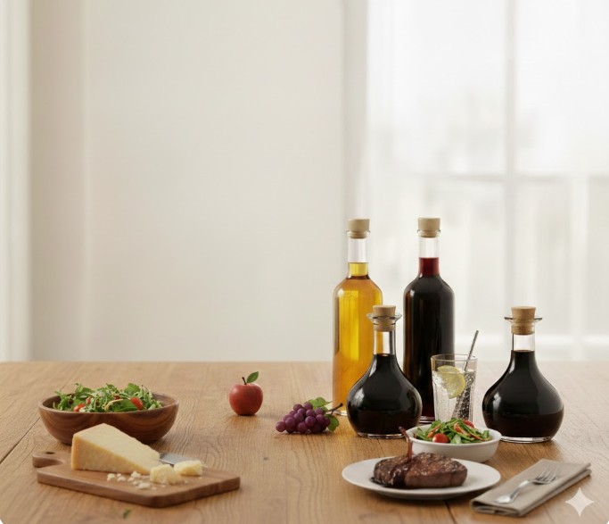 고급 식초 선택가이드 (품질기준, 원산지, 숙성정도)