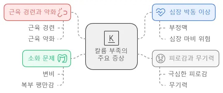 칼륨부족증상