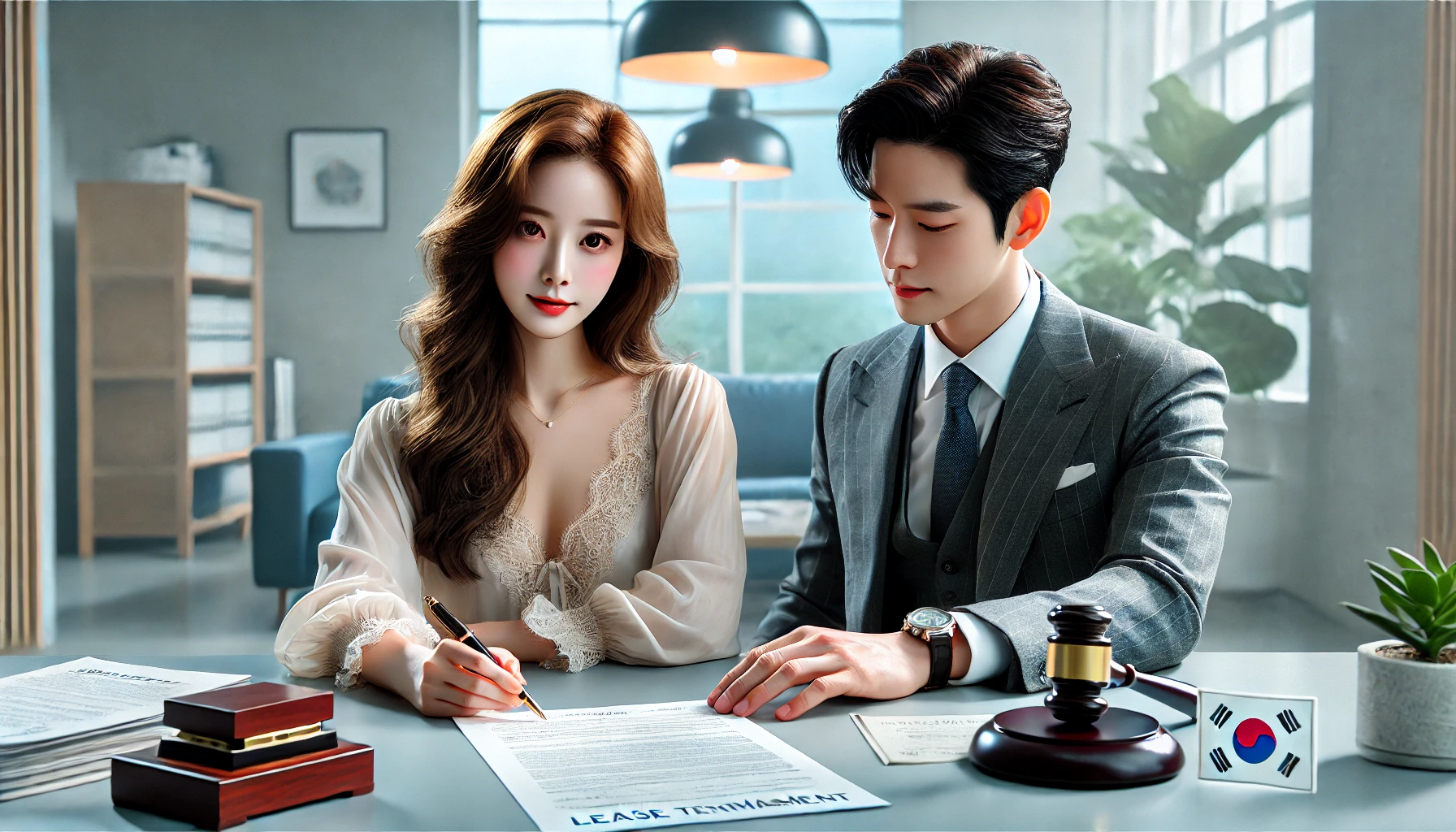 상가 전대차계약 체결 이미지