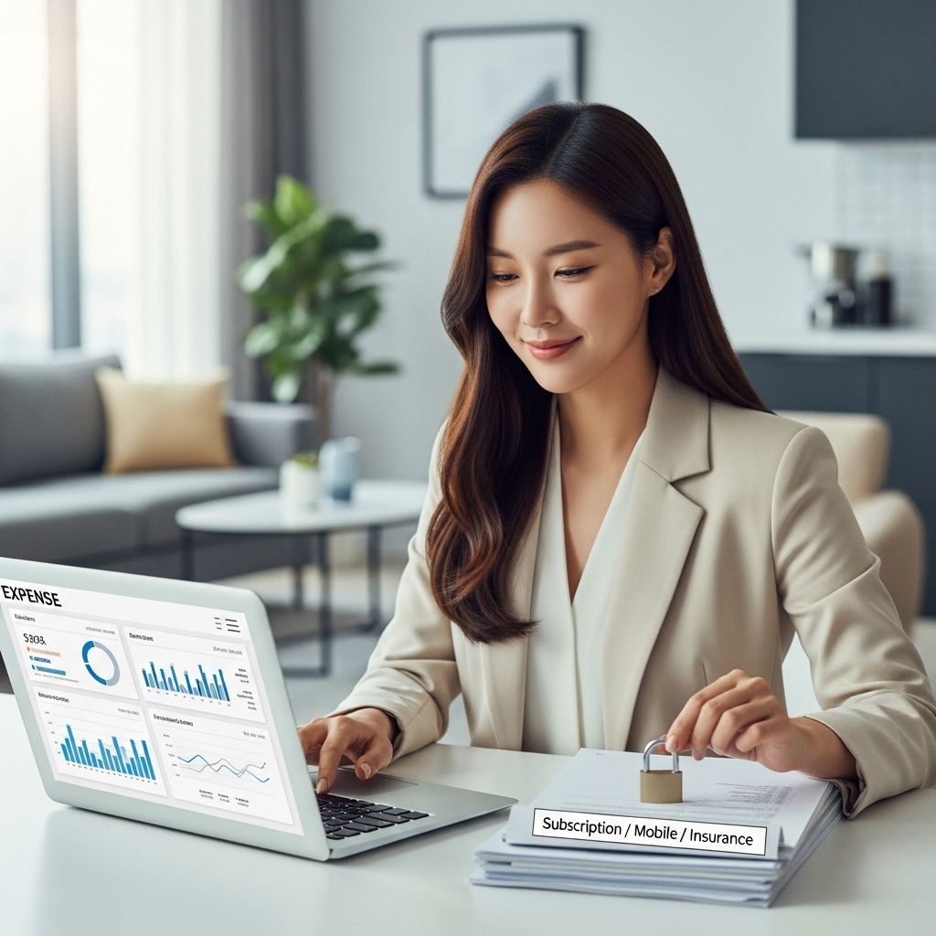 고정비 누수(구독·통신·보험)부터 잠그기