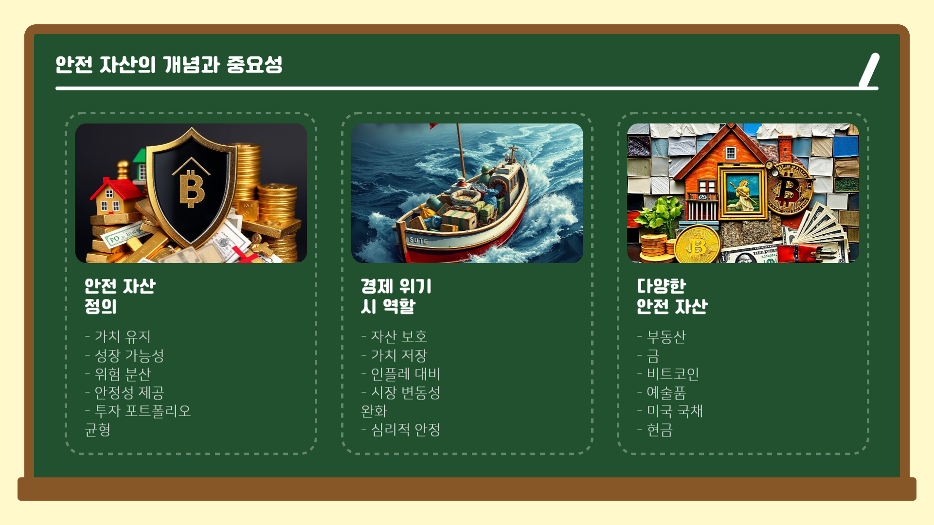 안전 자산의 개념