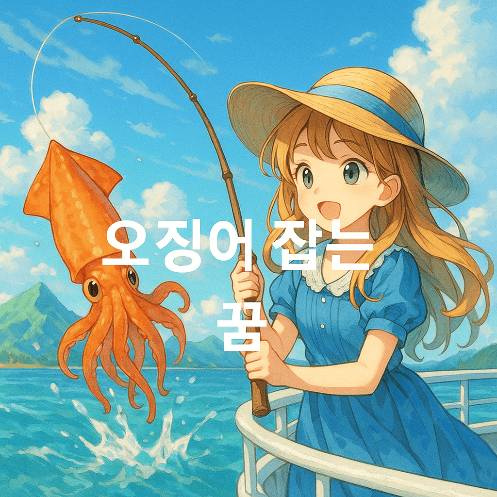 오징어 잡는 꿈 해몽