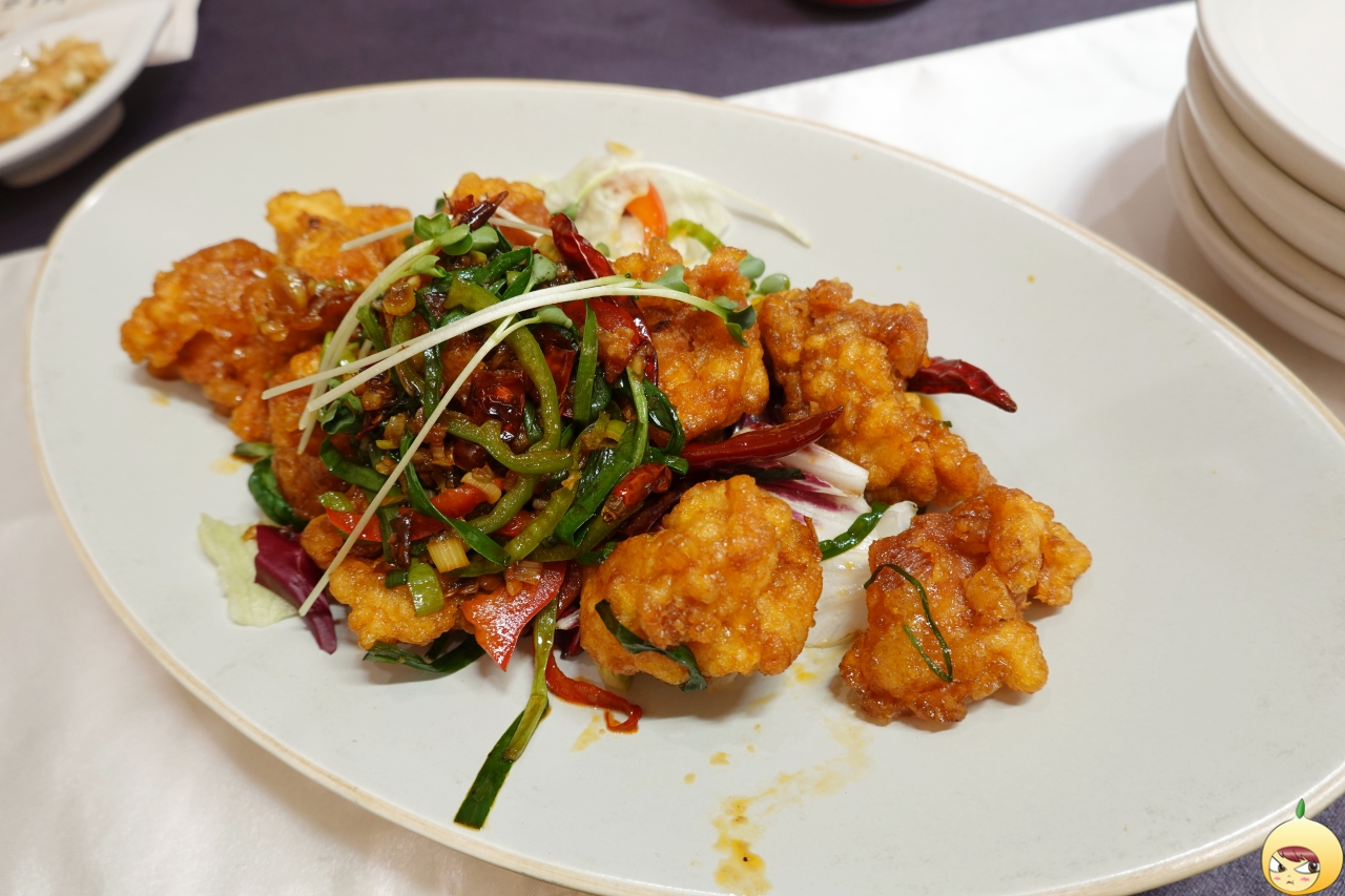 추가 주문한 깐풍기