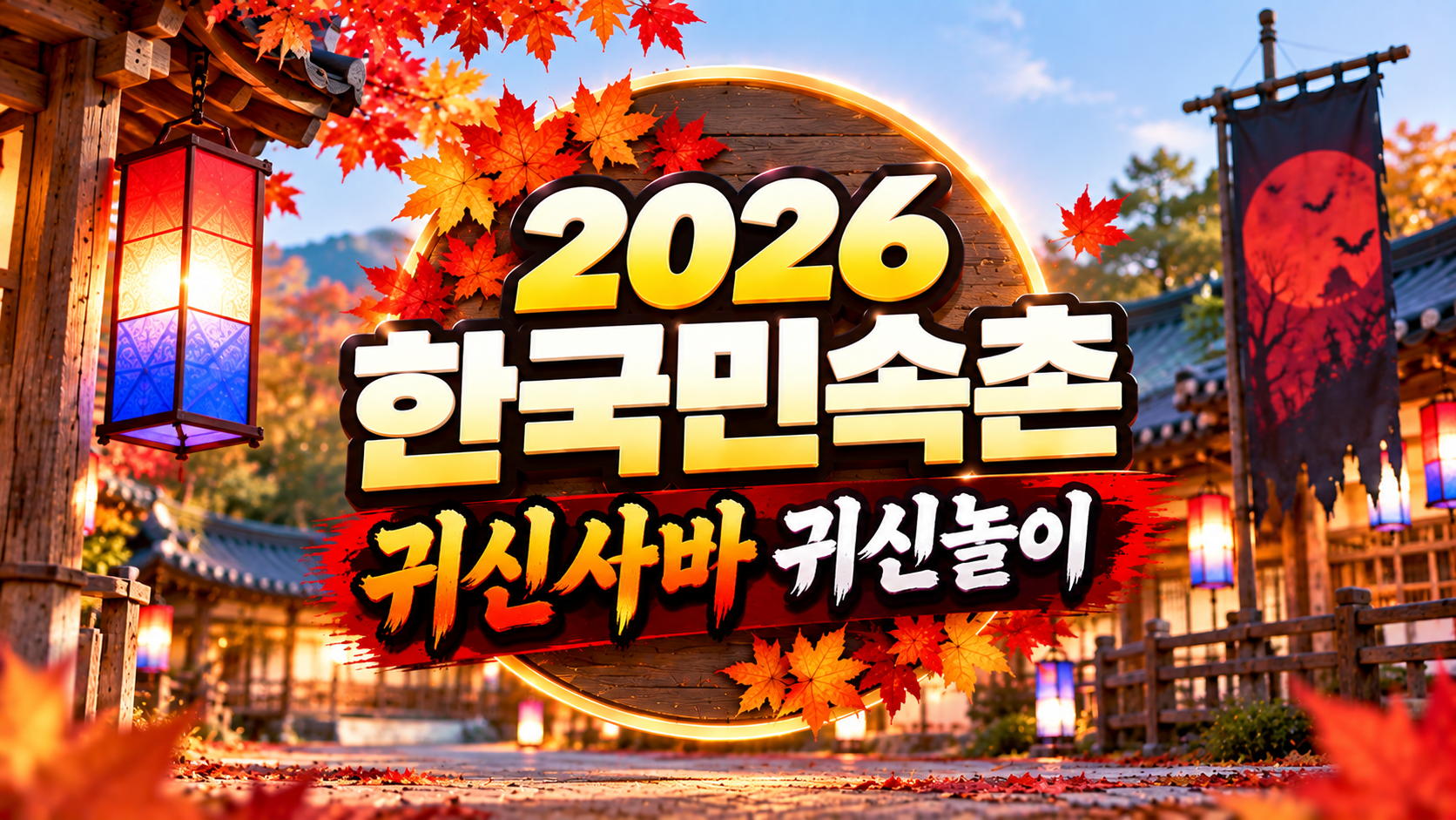 2026 한국민속촌 귀신사바