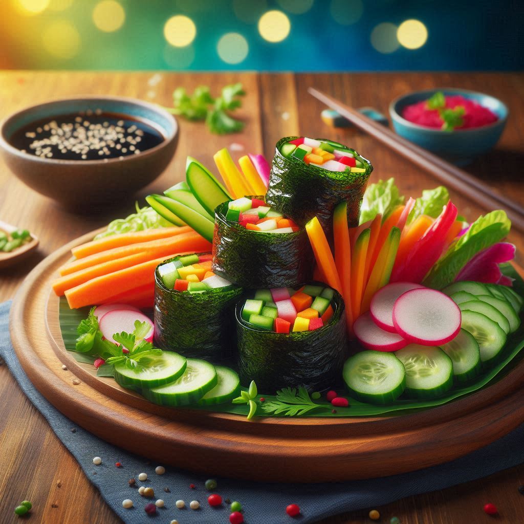 가볍고 맛있는 다이어트 식단 김채소말이