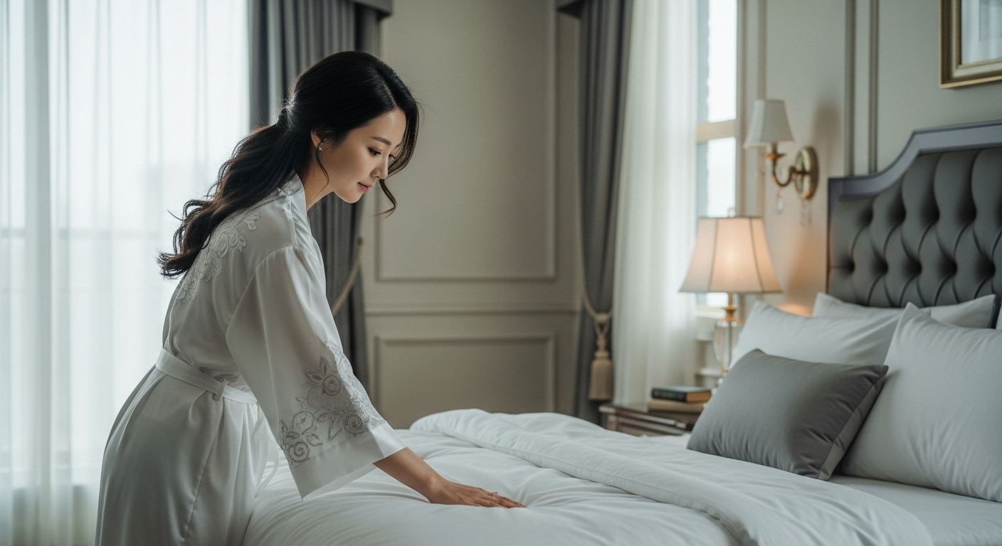 라텍스 매트리스 전기장판 사용법