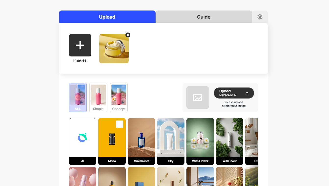 Upgrading Product Thumbnail Images with 'BG Generation'