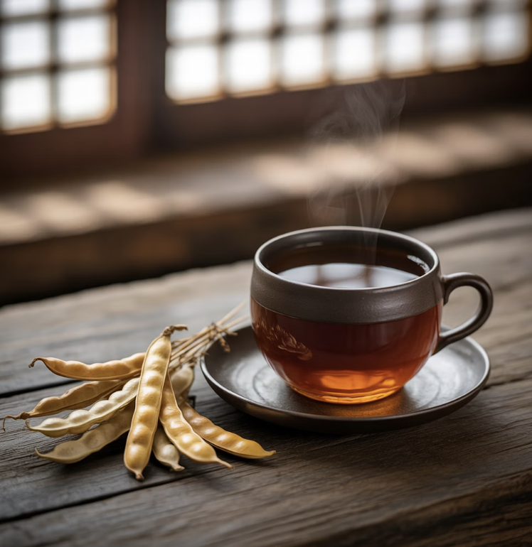 알레르기 반응을 잠재우는, 작두콩차