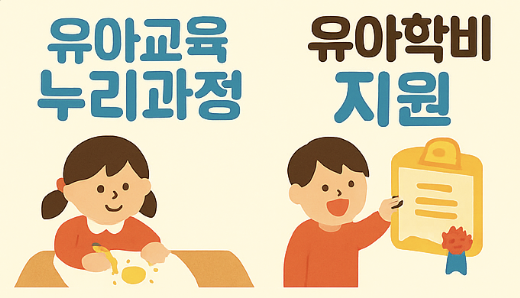 누리과정 보육료 관련 사진