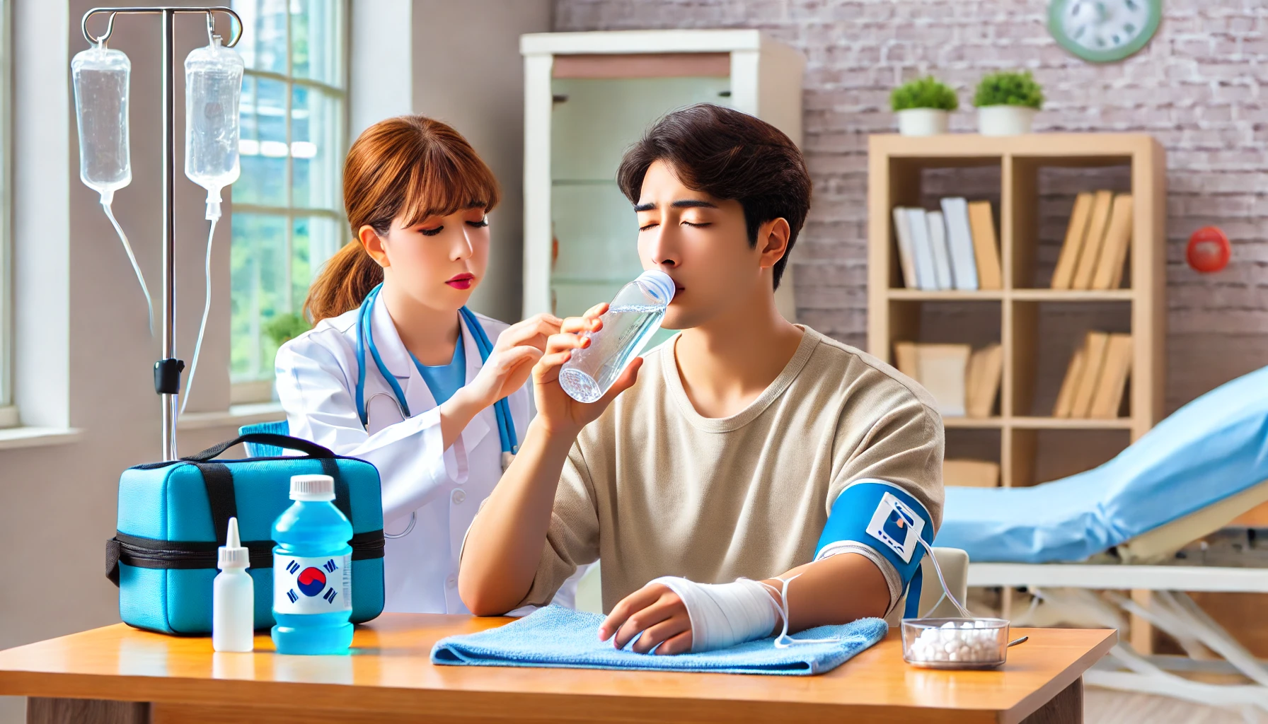 상황별응급처치 - 열/냉에 의한 손상(탈수)