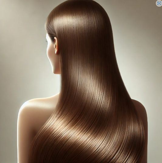 윤기나는 머리결