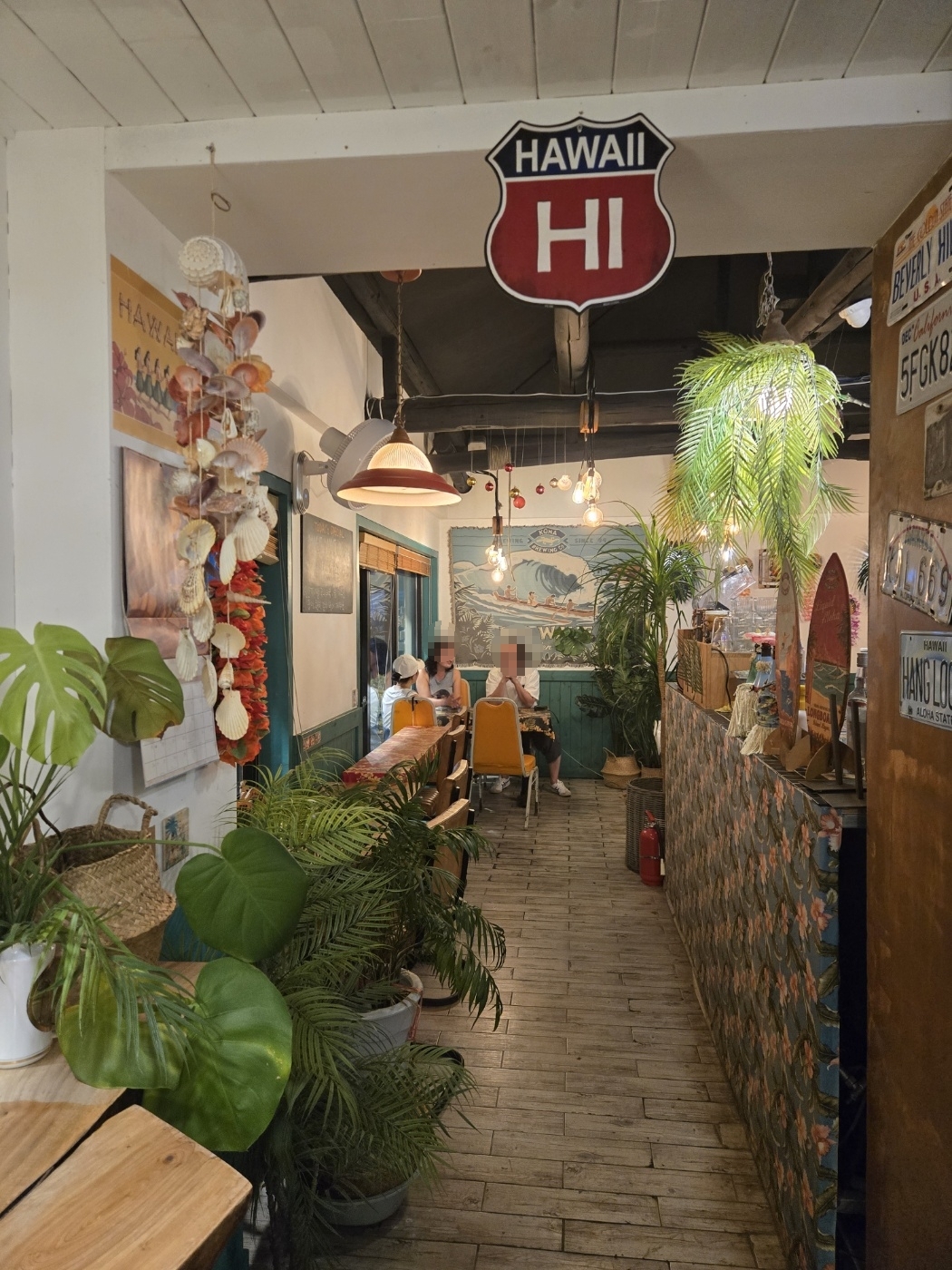 글라글라 하와이 실내