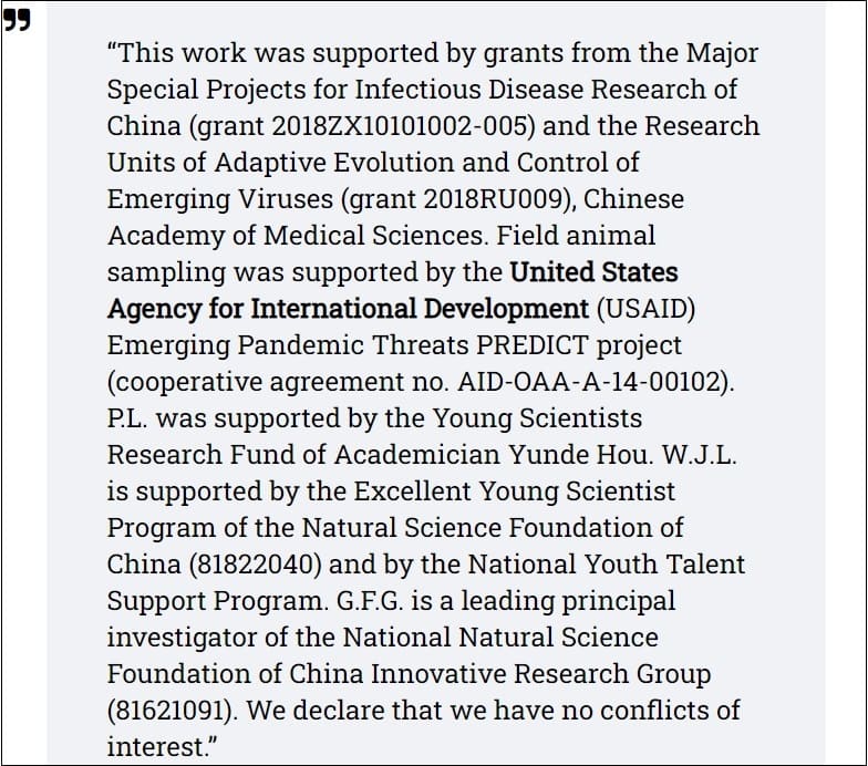 바이든, 여전히 우한 연구소에 '위험한' 코로나바이러스 연구 자금 지원 Stunning Report: Biden is Still Funding &lsquo;Risky&rsquo; Coronavirus Research at Wuhan Lab