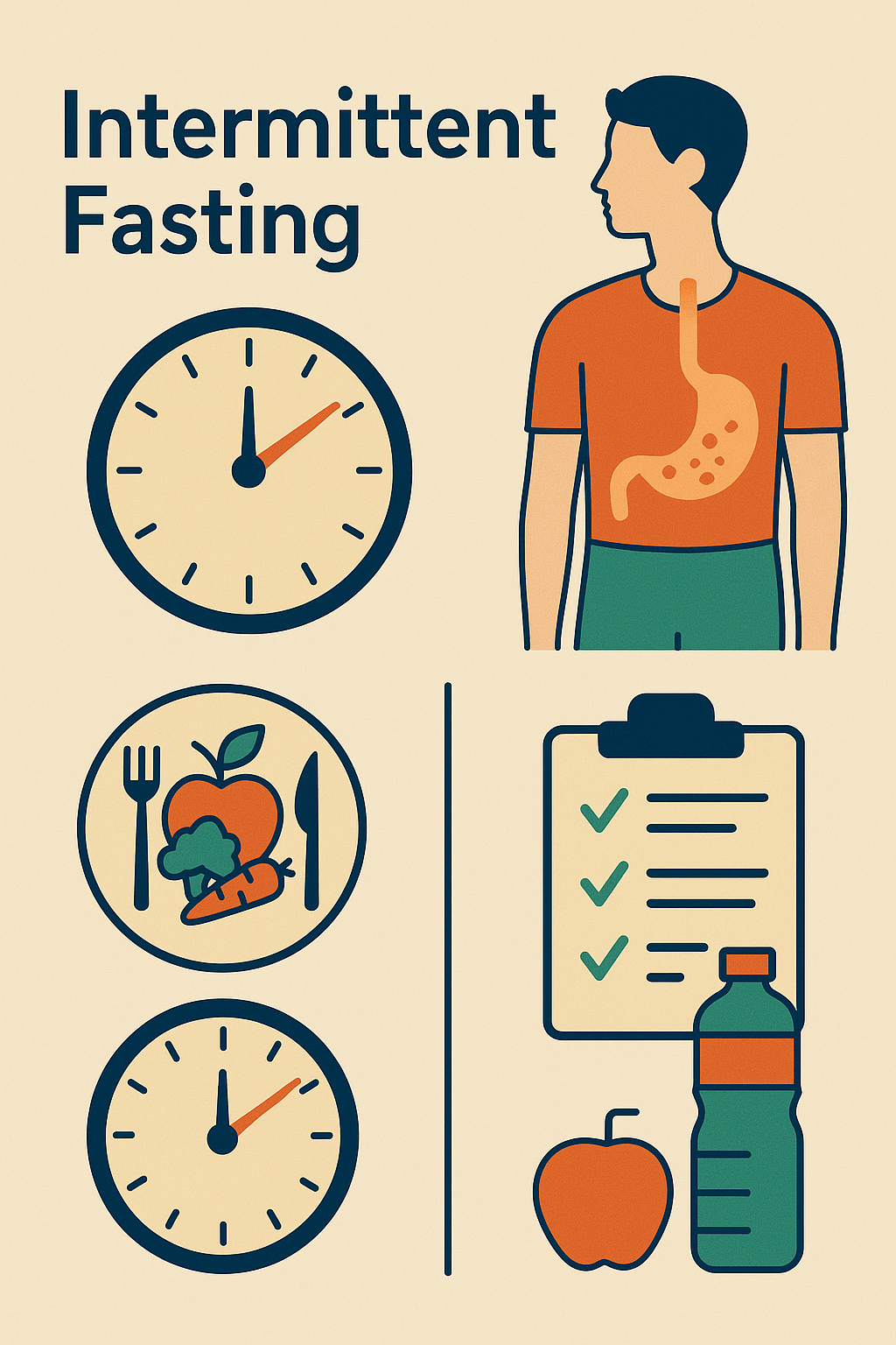간헐적 단식의 개념과 방식 정리