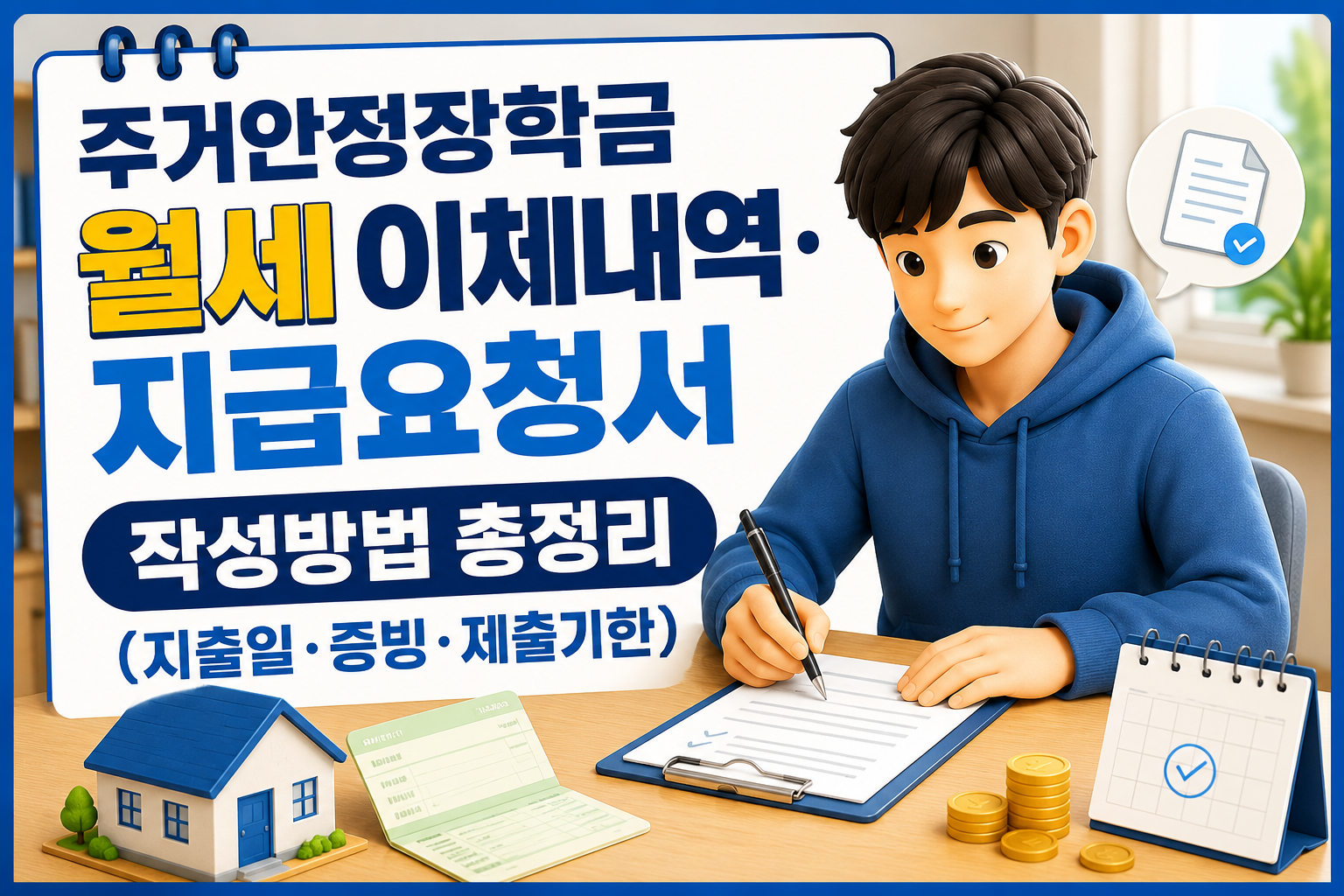 주거안정장학금 월세 이체내역&middot;지급요청서 작성방법 총정리(지출일&middot;증빙&middot;제출기한) 관련 사진
