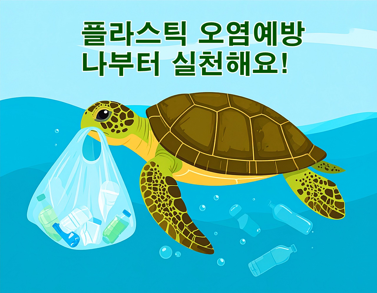 플라스틱 환경오염 예방