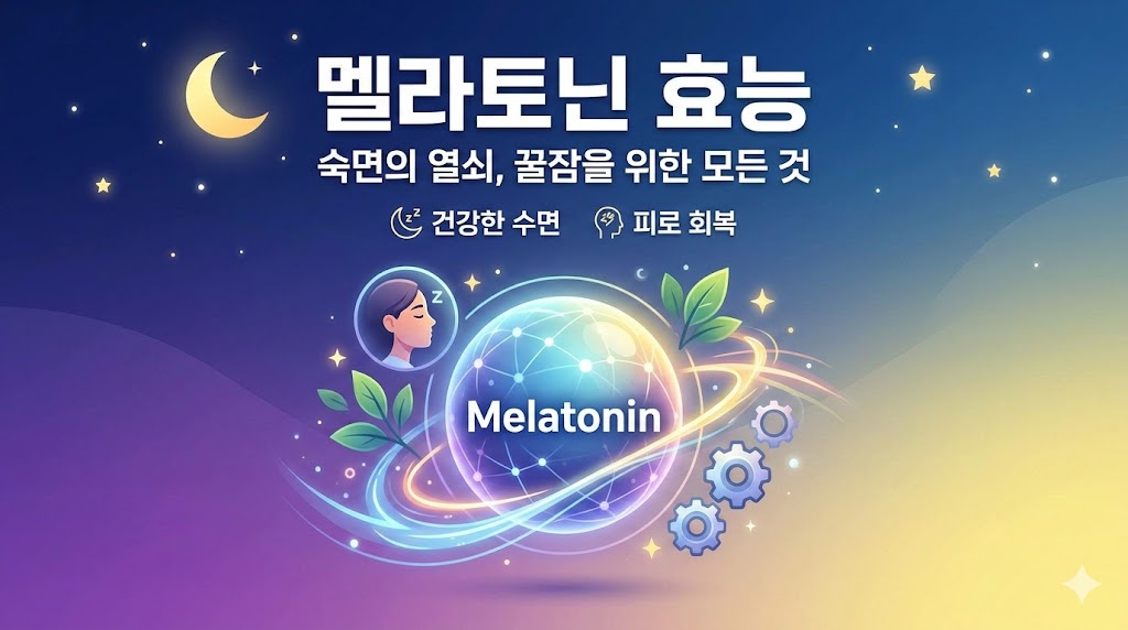 멜라토닌 효능