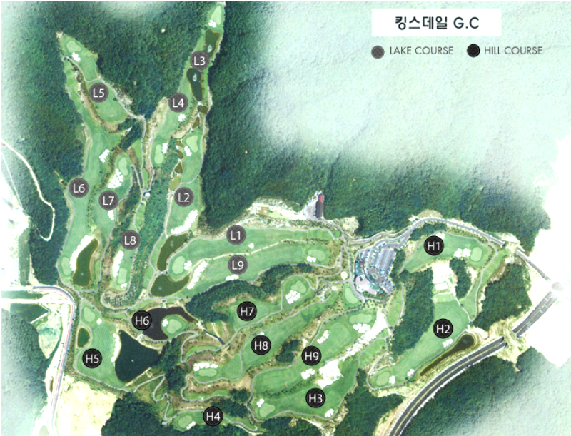 충북 충주시 킹스데일GC 퍼블릭골프장 소개