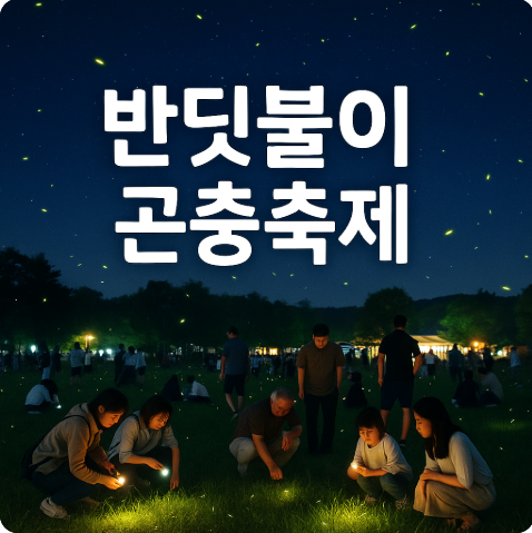 청주 반딧불이 곤충축제