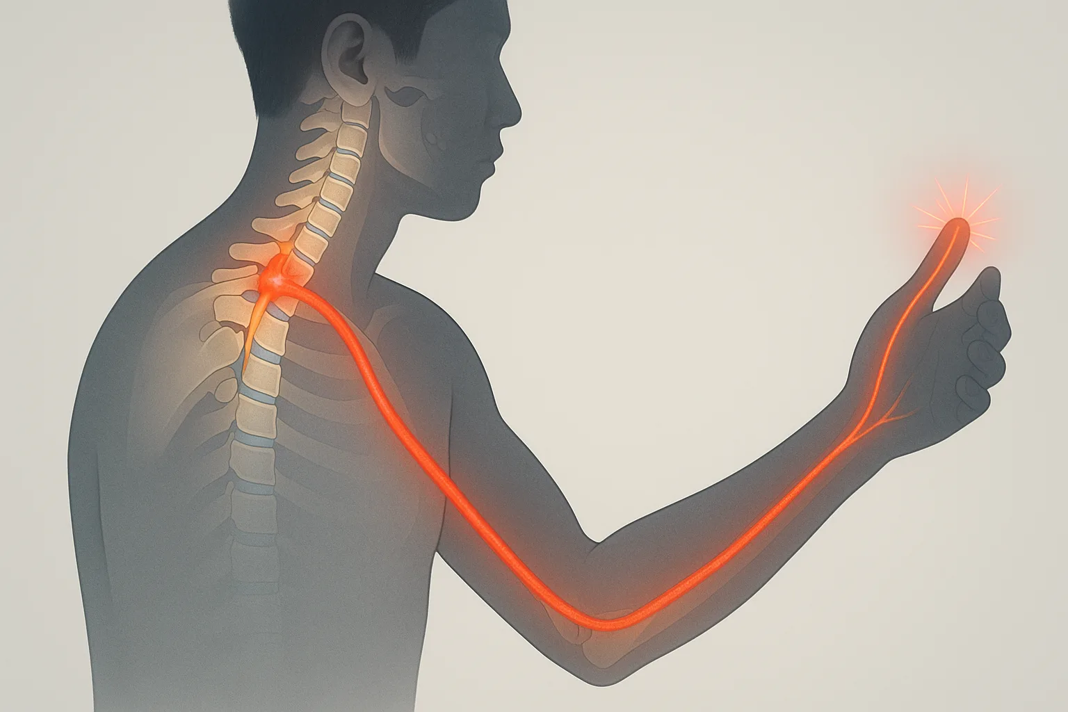 디스크와 손가락 저림