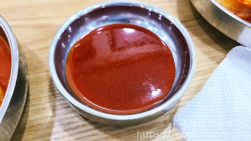 나주곰탕-하얀집-밑반찬-초장