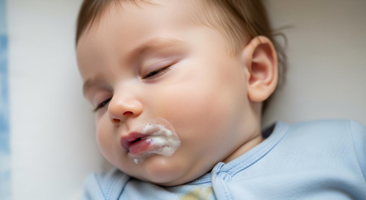 분유찌꺼기 역류