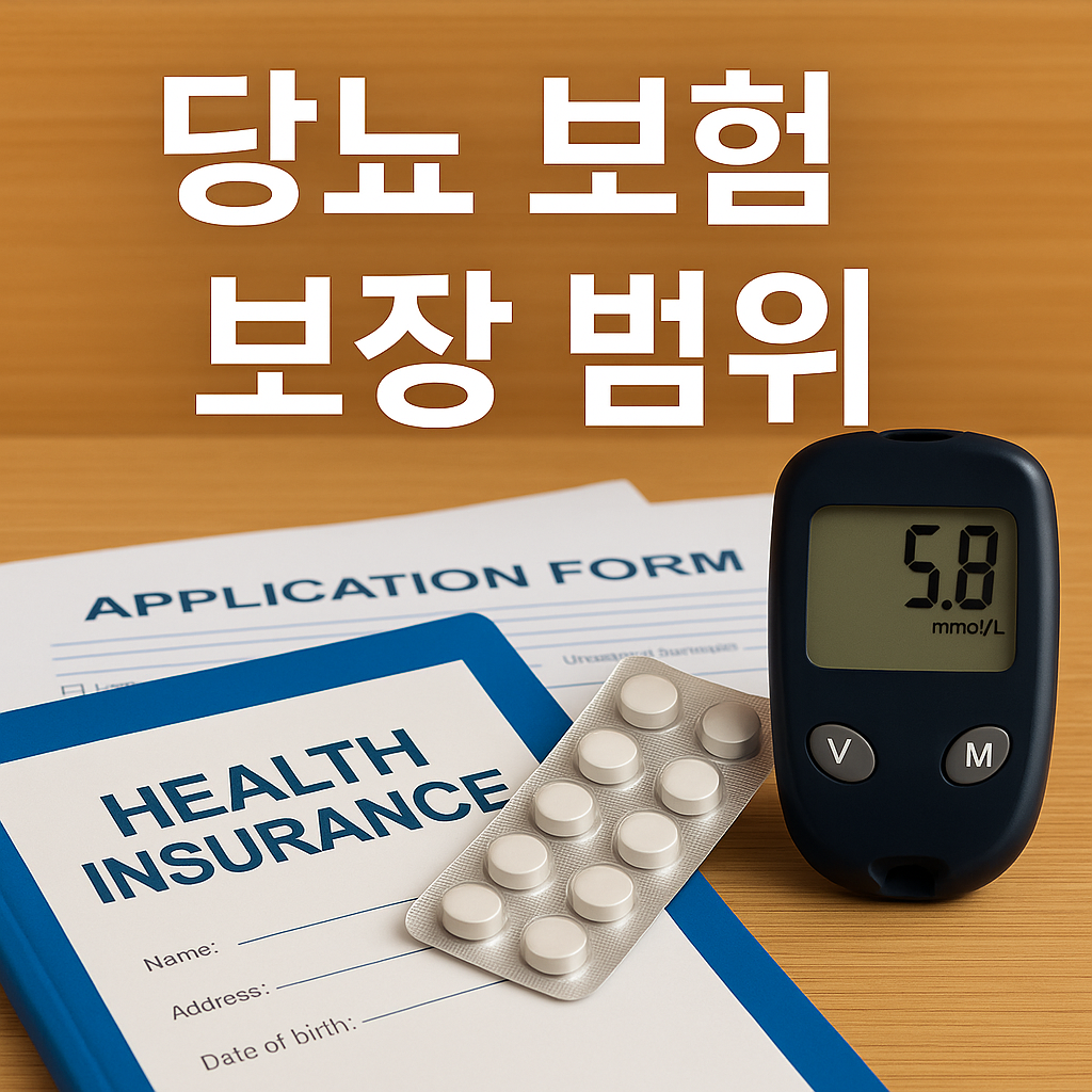 당뇨보험 보장범위확인