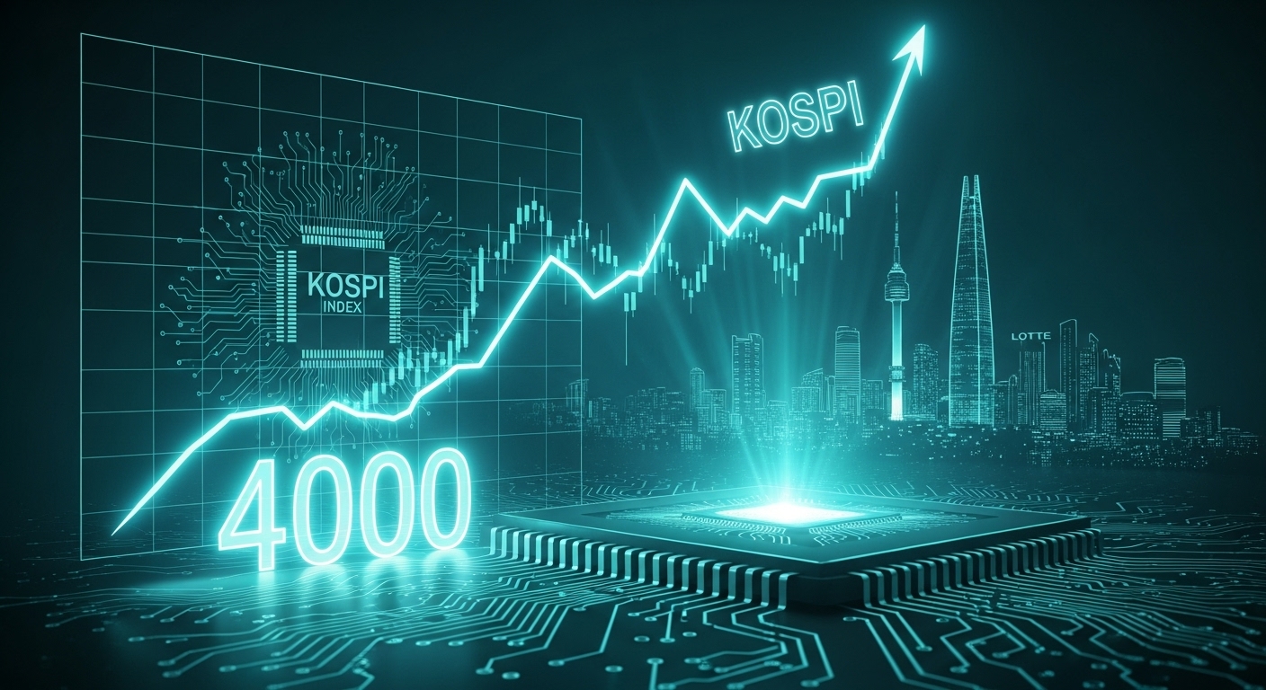 코스피 4000 이미지