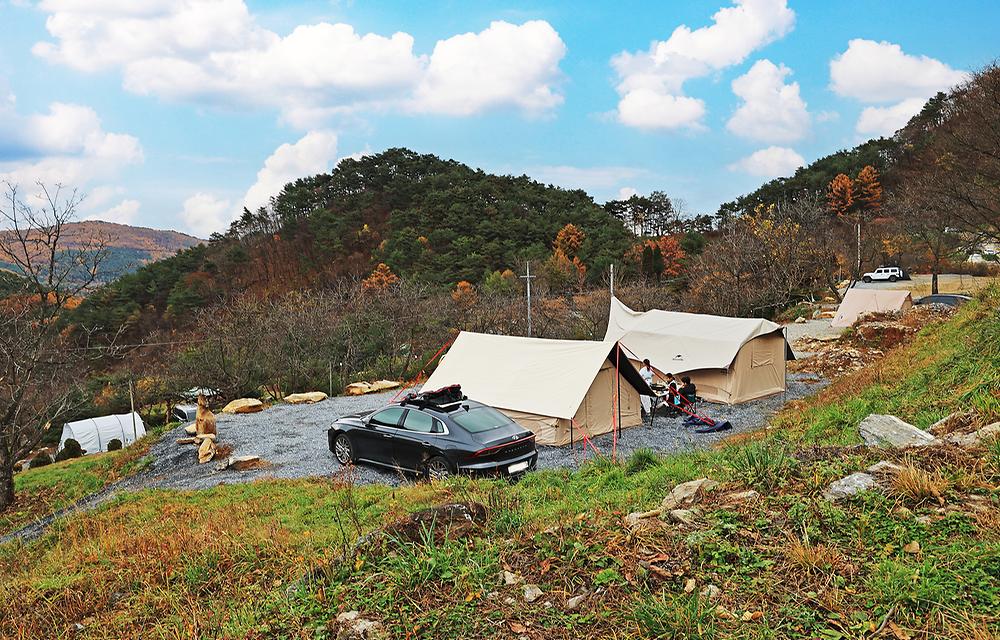 평창군 산너미목장 캠핑장 소개