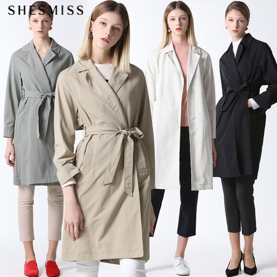 가볍고 편안한 데일리 트렌치코트