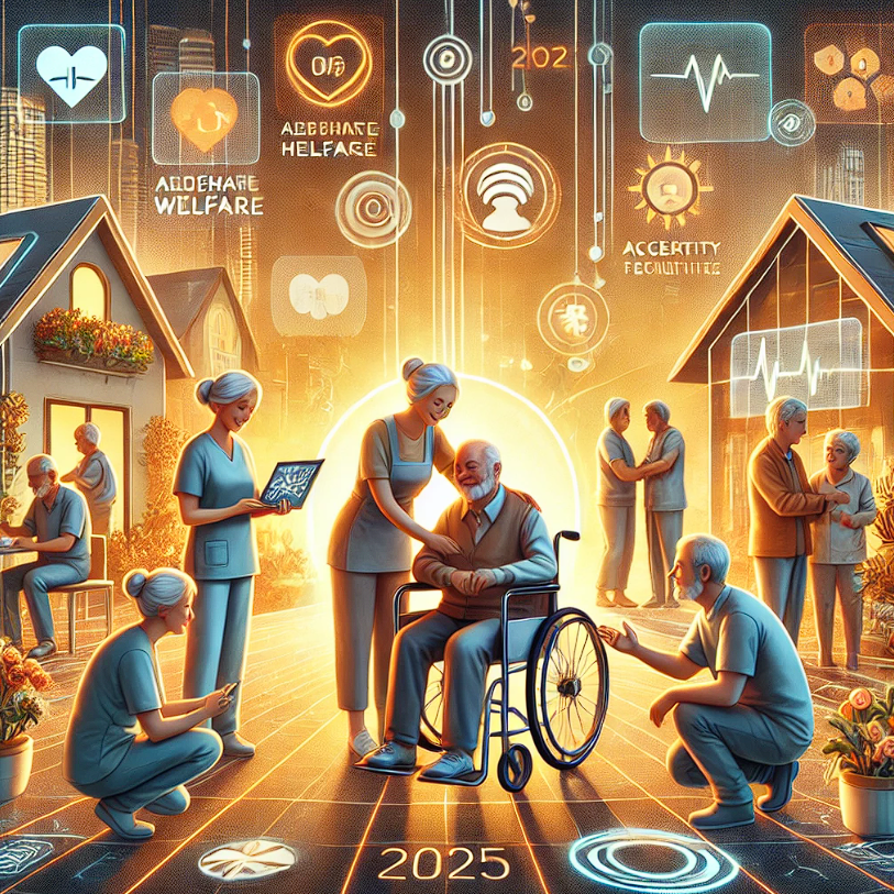 2025년 노인복지에 관련된 이미지