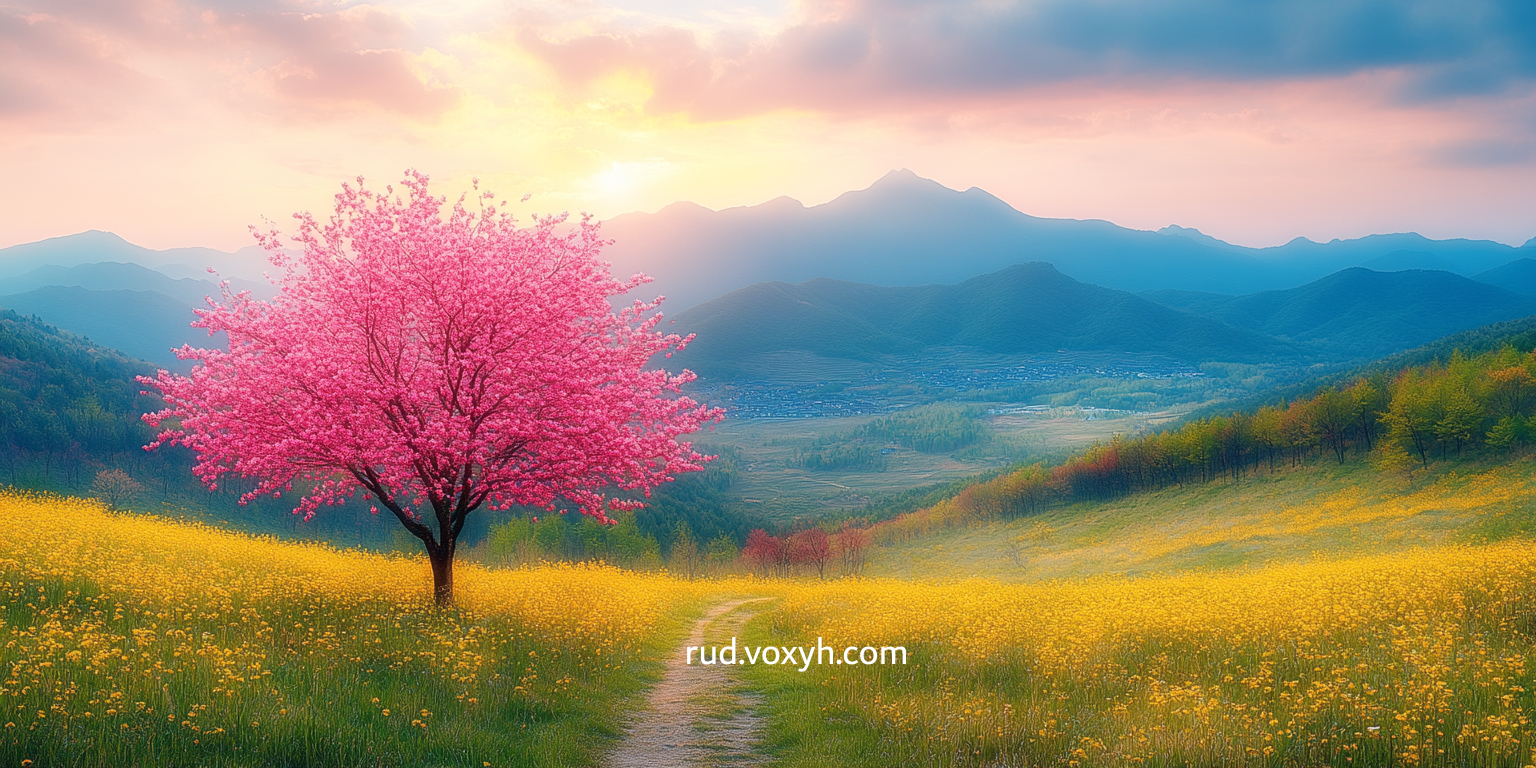 방태산의 사계절