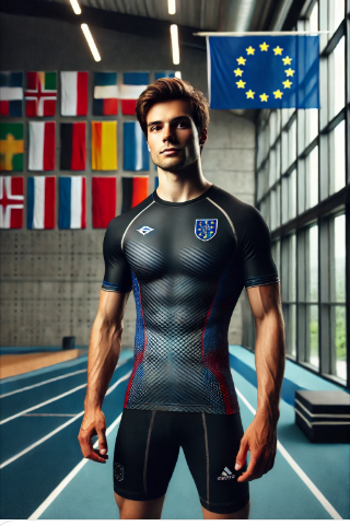 유럽 운동선수들 목 디스크 관련 사진