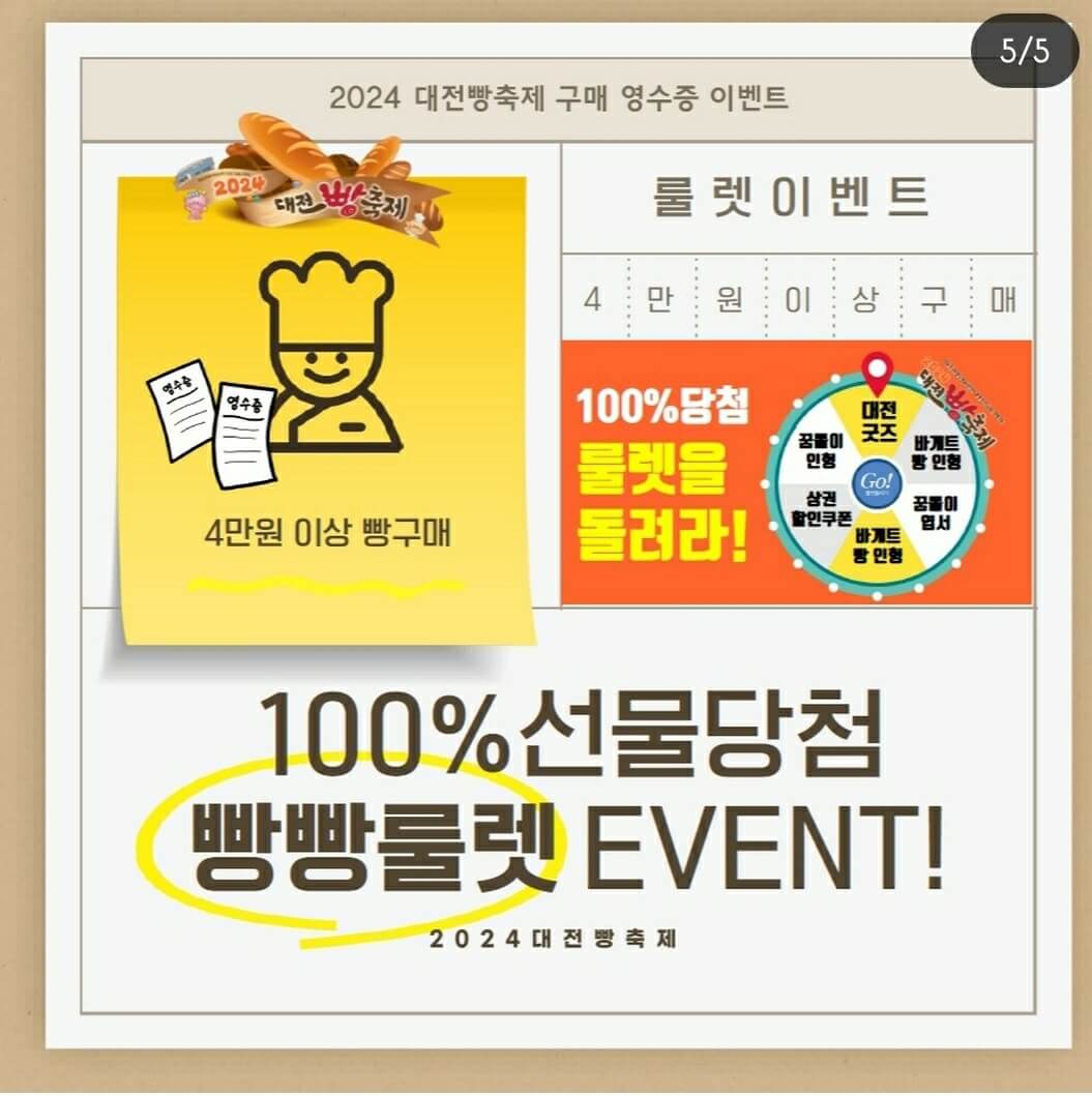 2024 대전 빵축제 행사, 주차장, 교통편