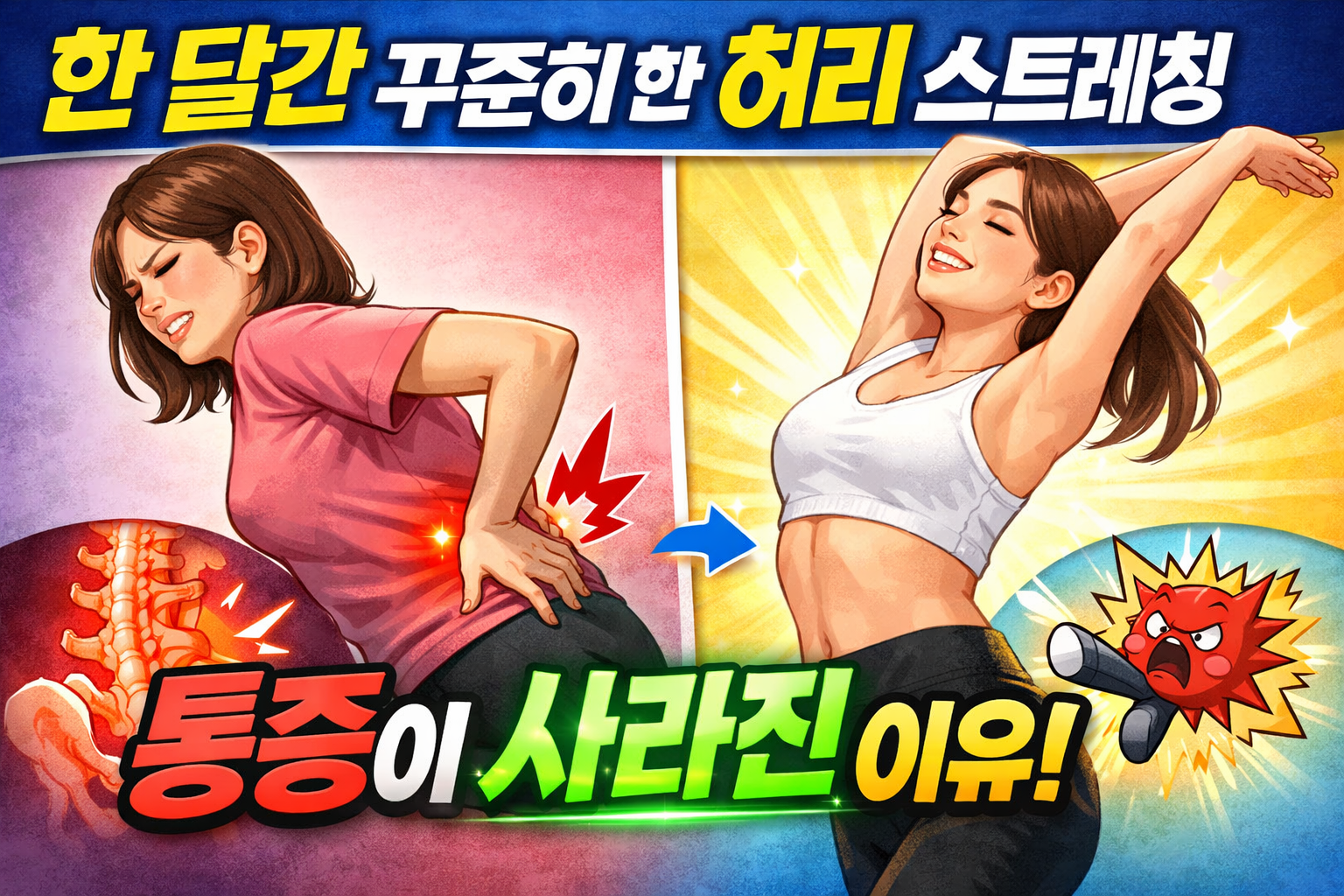 허리 스트레칭