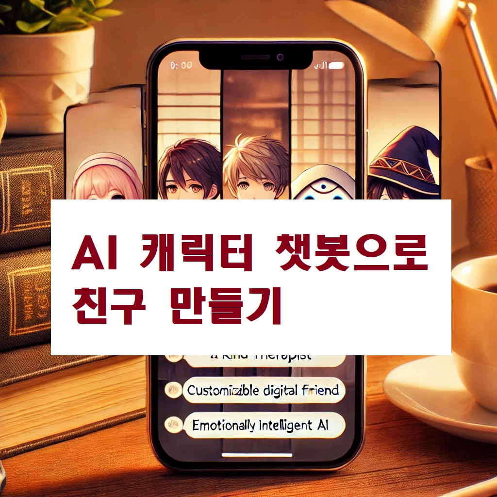 AI 캐릭터 챗봇으로 친구 만들기