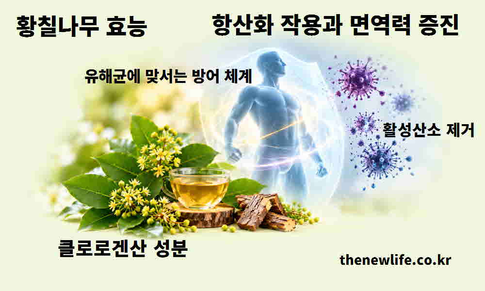 황칠나무 효능 항산화 작용 면역력 증진