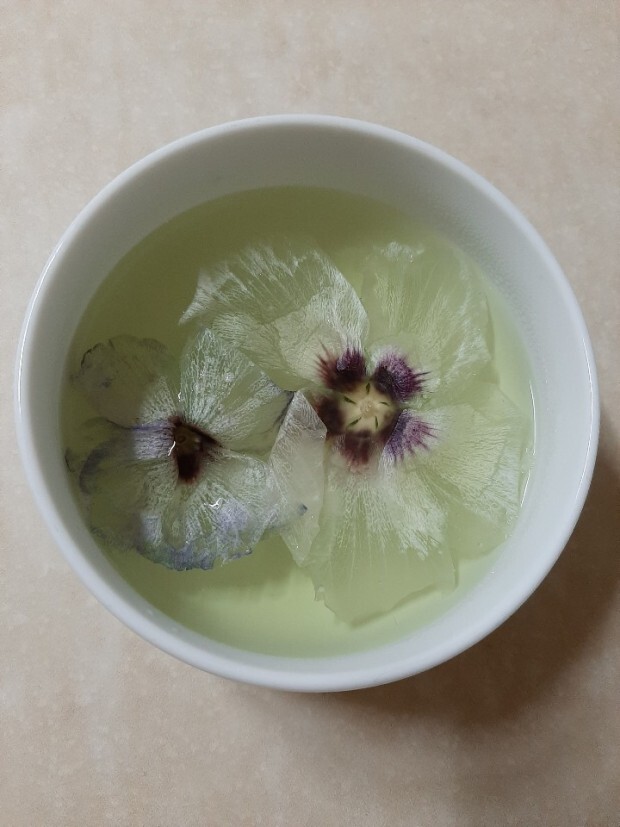 무궁화 꽃 차 사진