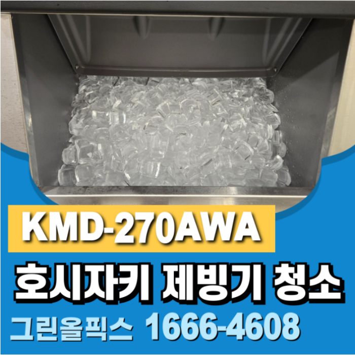 제빙기 청소 업체 그린올픽스 리뷰 추천