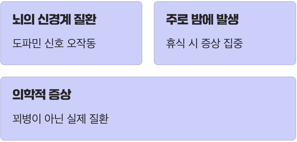 벌레가 기어가는 이 느낌, 대체 정체가 뭘까?