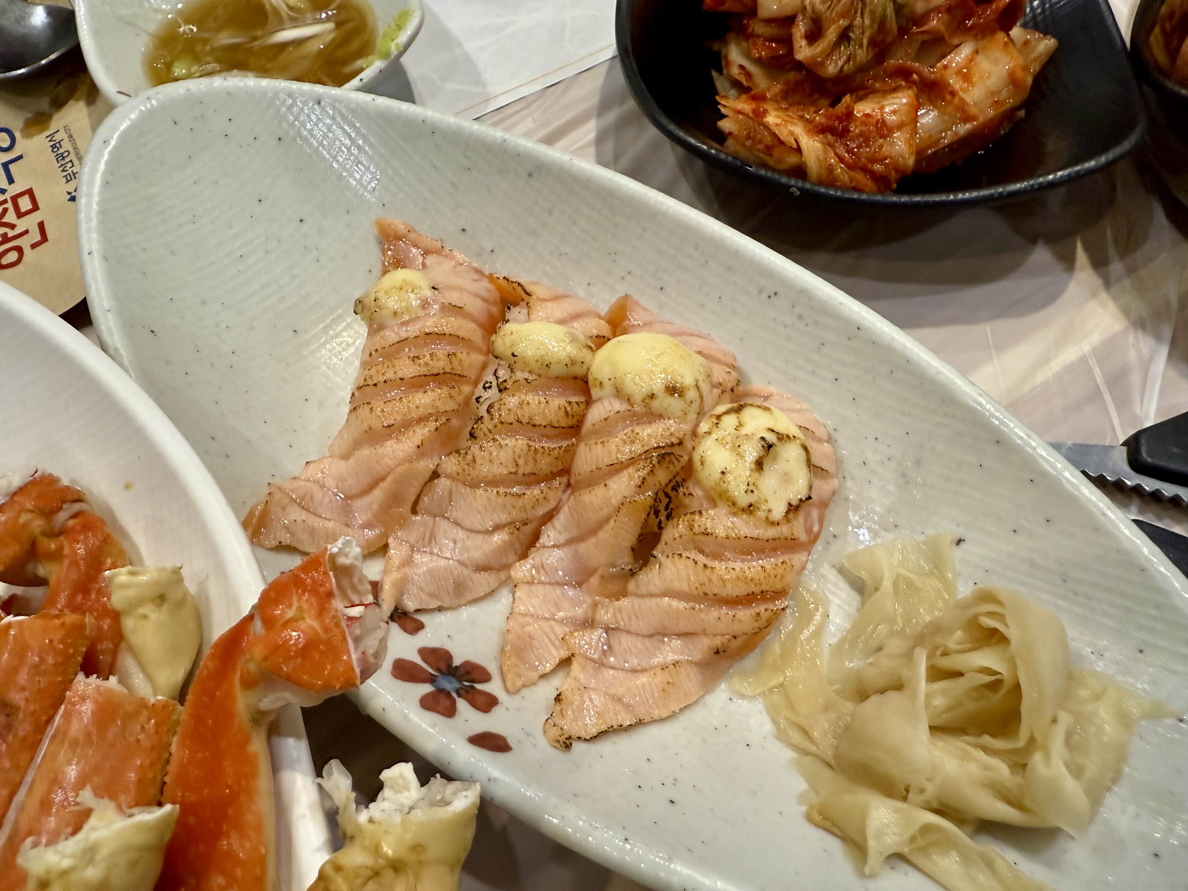 훈제 연어 초밥