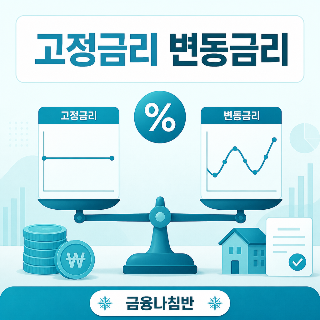 대출 고정금리 변동금리