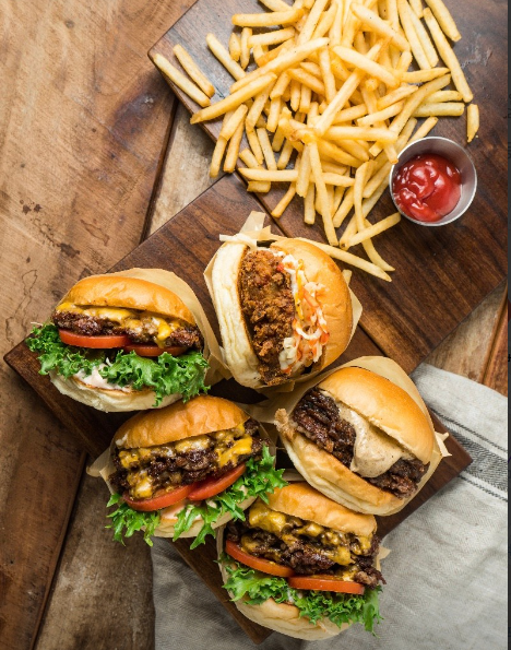 클래식 햄버거 메뉴